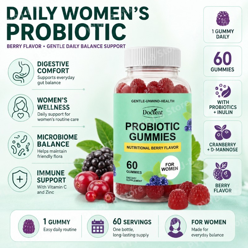 Women Probiotic Gummies 60 Cou - огляд і ціна Probiotics Women Health