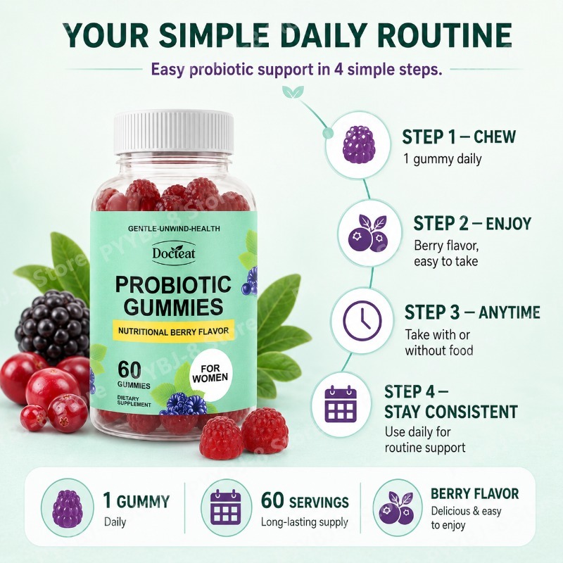 Women Probiotic Gummies 60 Cou - огляд і ціна Probiotics Women Health