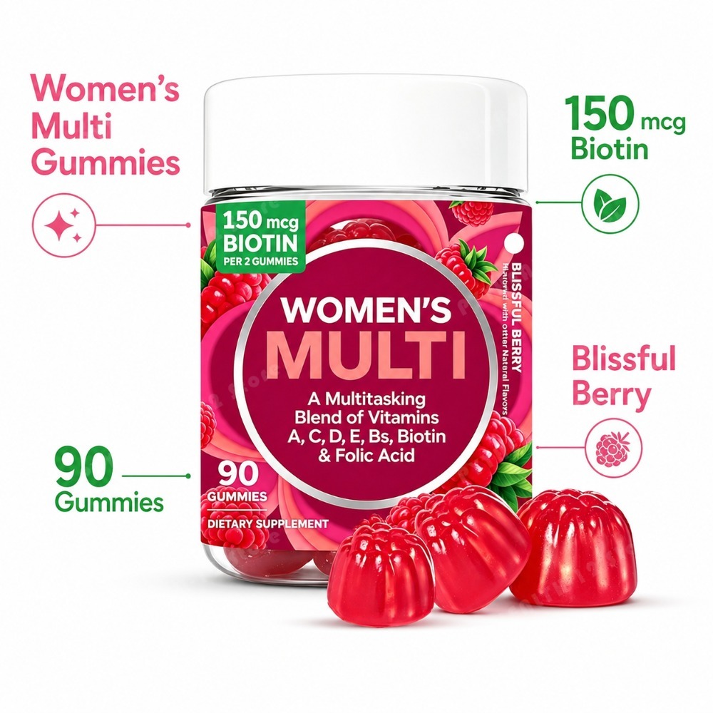 Women's Multivitamin Gummies 9 - огляд і ціна Multivitamin Gummy Adult