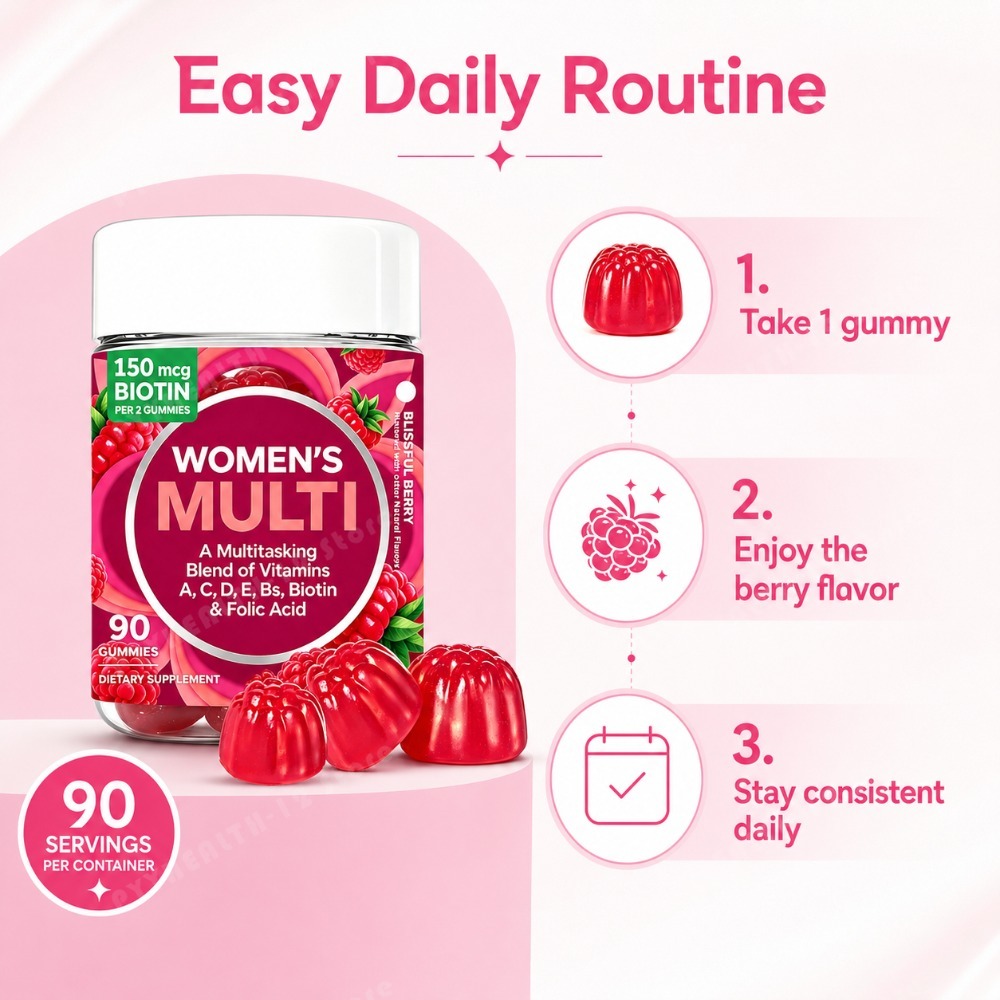 Women's Multivitamin Gummies 9 - огляд і ціна Multivitamin Gummy Adult