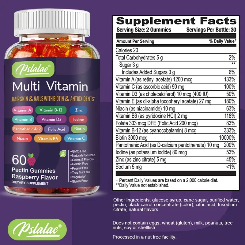 Multivitamin Gummies - with Vi - огляд і ціна Multivitamin Gummy Adult
