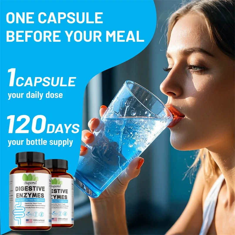 Digestive Enzymes Supplement - - огляд і ціна Probiotics Women Health