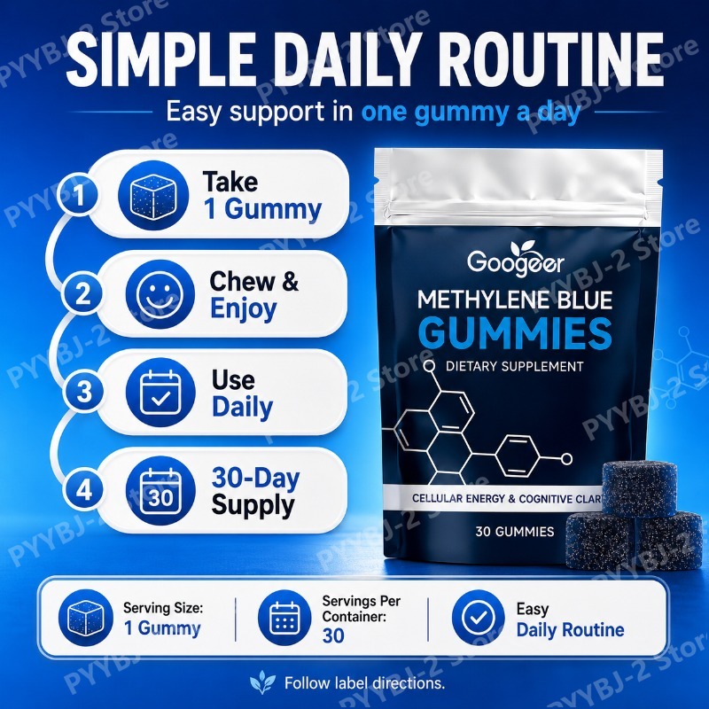 Methylene Blue Gummies 30 Coun - огляд і ціна Multivitamin Gummy Adult