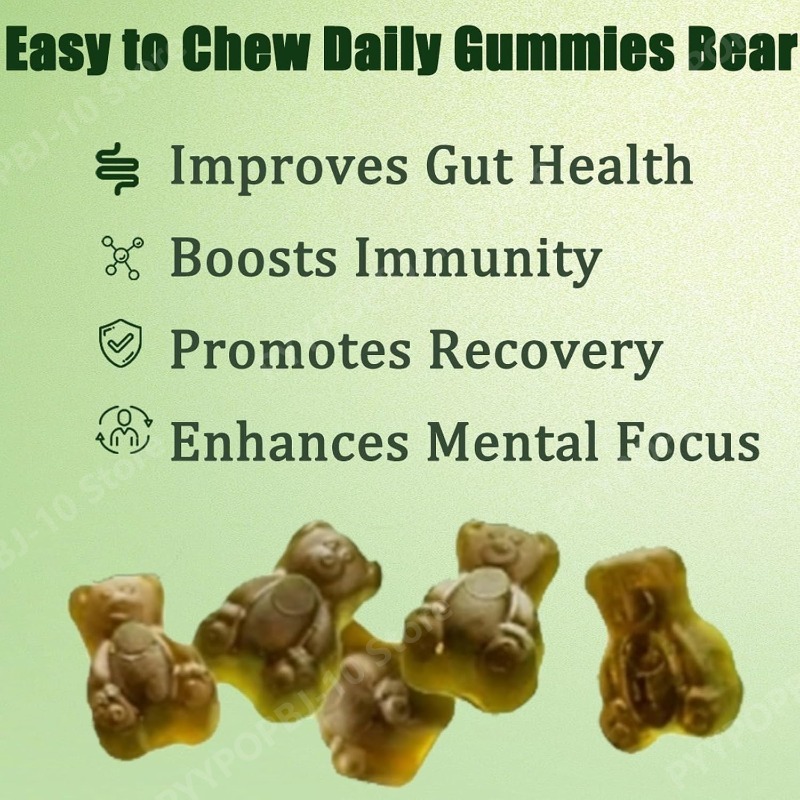 Greens Gummies Organic Chlorel - огляд і ціна Multivitamin Gummy Adult
