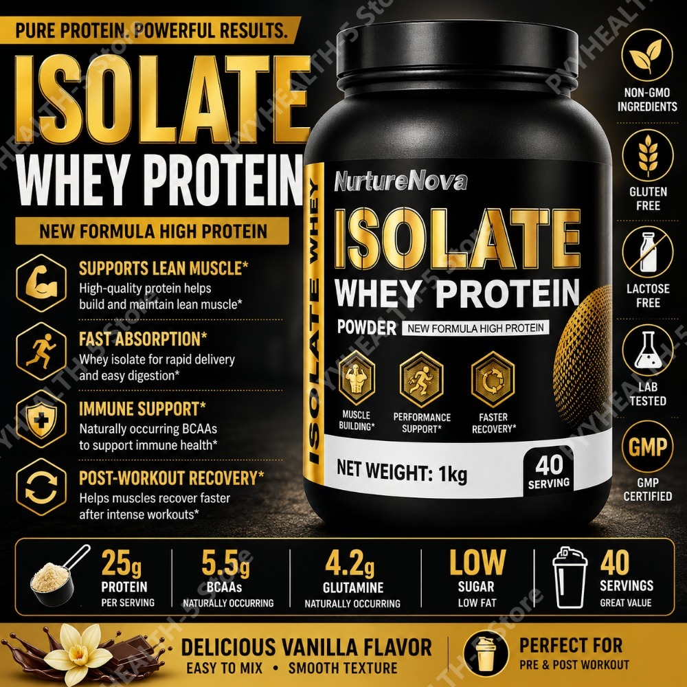 Isolate Whey Protein Powder 1k - огляд і ціна Nutrition For Fitness And Sports