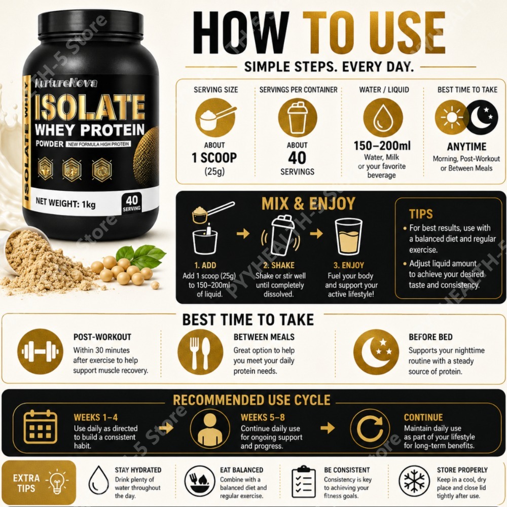 Isolate Whey Protein Powder 1k - огляд і ціна Nutrition For Fitness And Sports