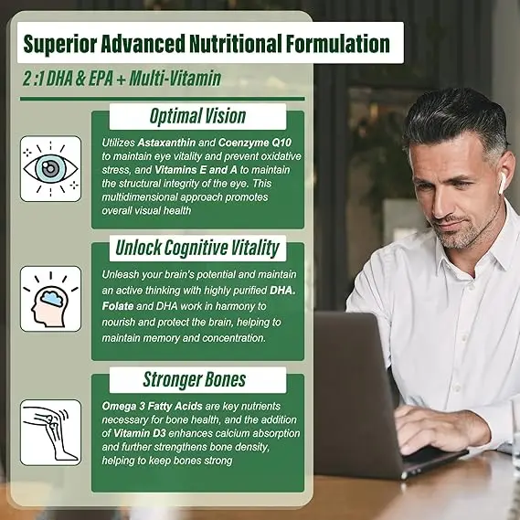 Vegetarian Omega 3 supplement  - огляд і ціна Multivitamin Gummy Adult